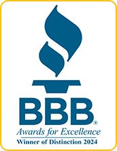 BBB Rating: A+ Winner of 32nd Annual BBB Award for Excellence